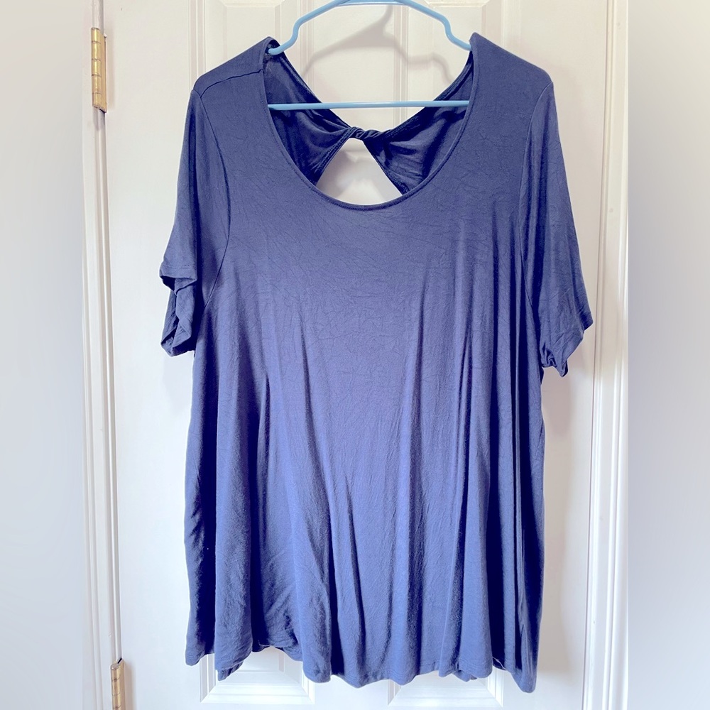 Size 18 Lane Bryant swing tunic Navy